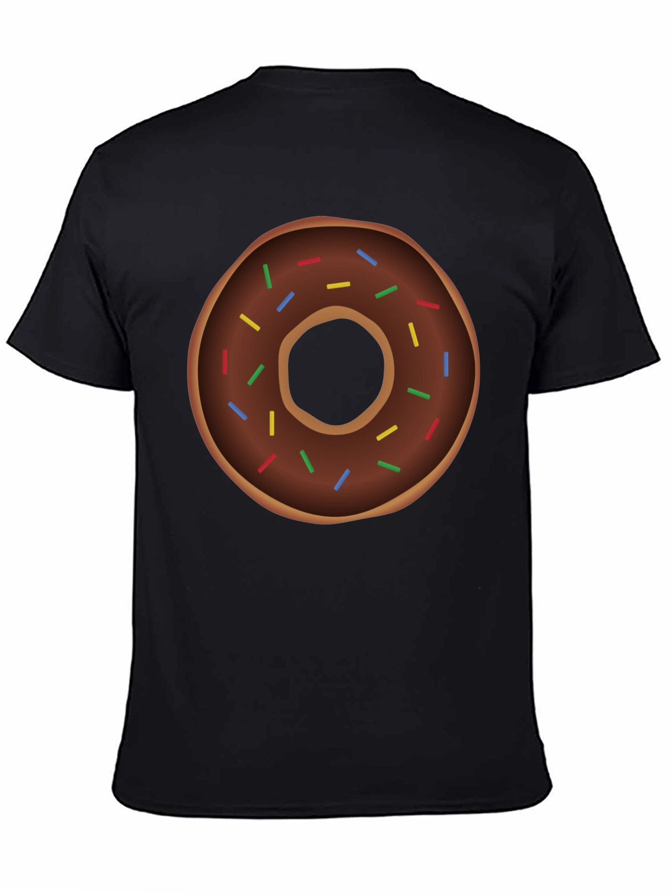 Novelty Donut Graphic T-Shirt - Casual & Fun!