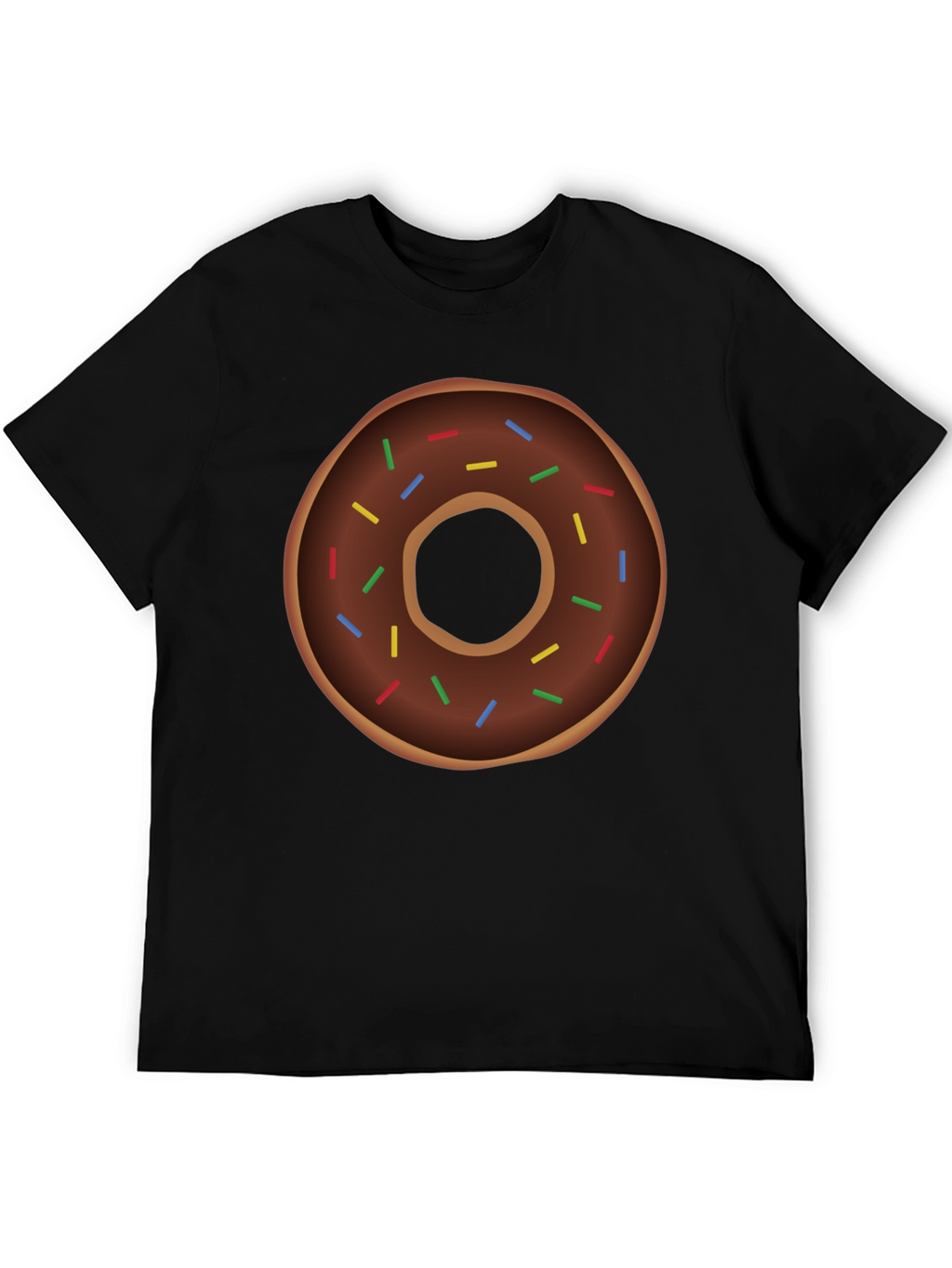 Novelty Donut Graphic T-Shirt - Casual & Fun!