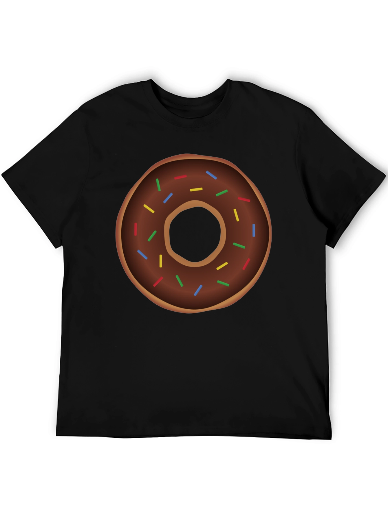 Novelty Donut Graphic T-Shirt - Casual & Fun!