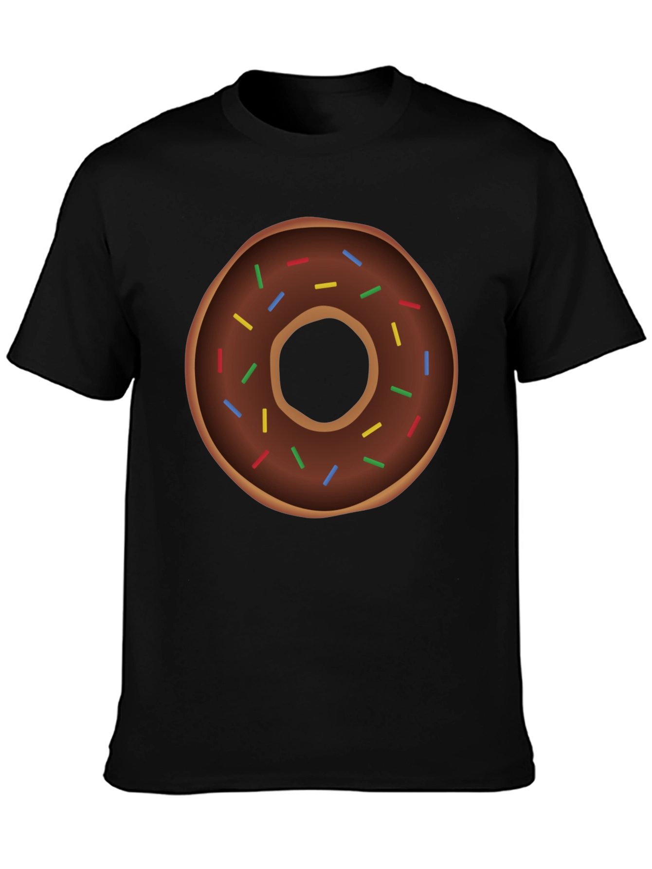 Novelty Donut Graphic T-Shirt - Casual & Fun!