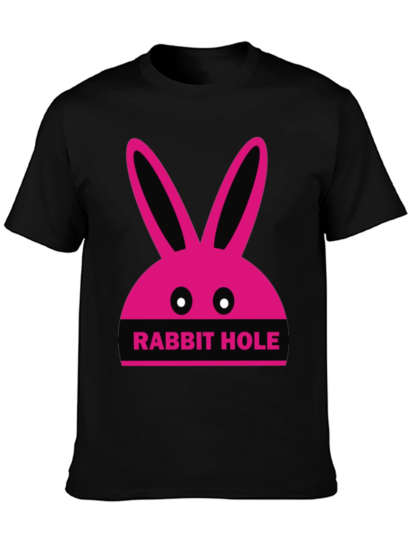 Rabbit Hole Graphic Tee - Fun Novelty T-Shirt