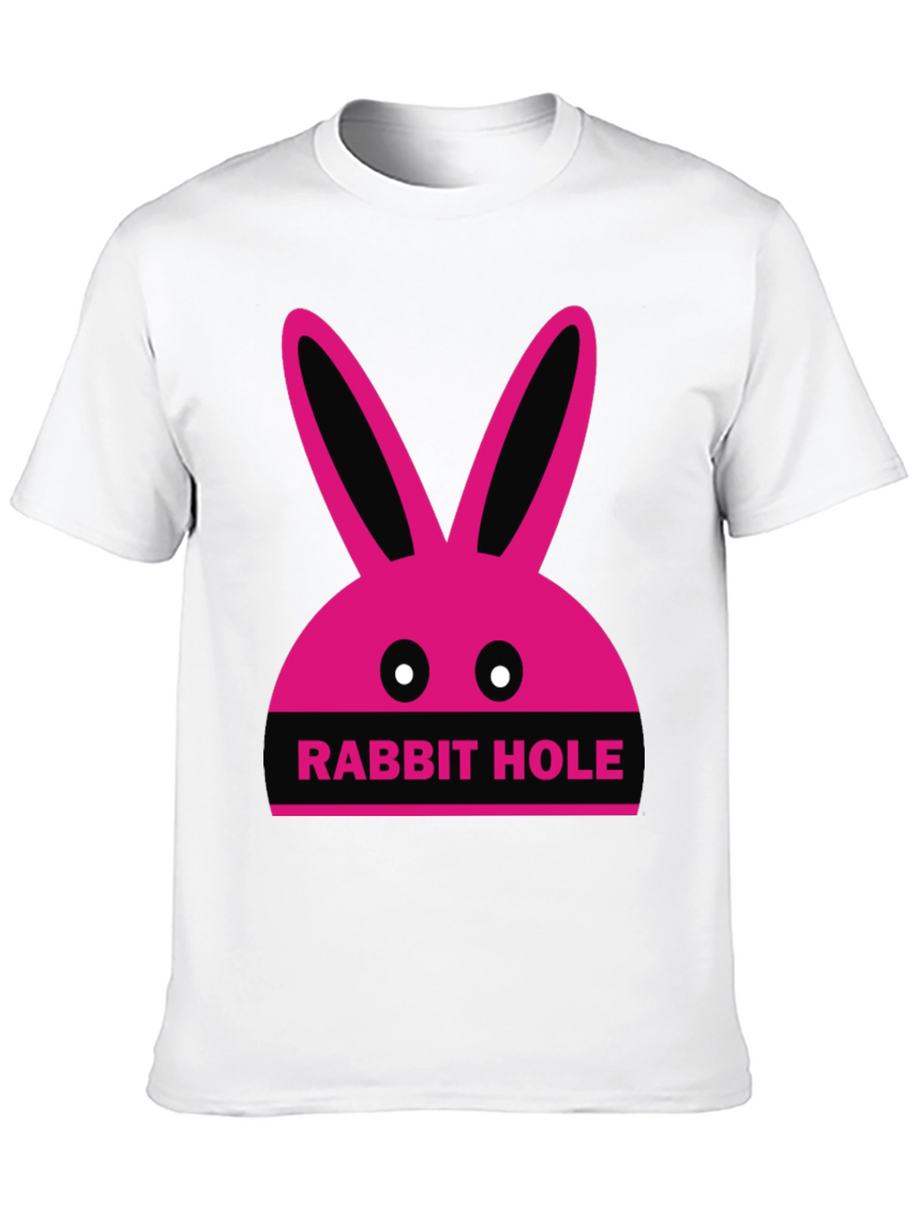 Rabbit Hole Graphic Tee - Fun Novelty T-Shirt