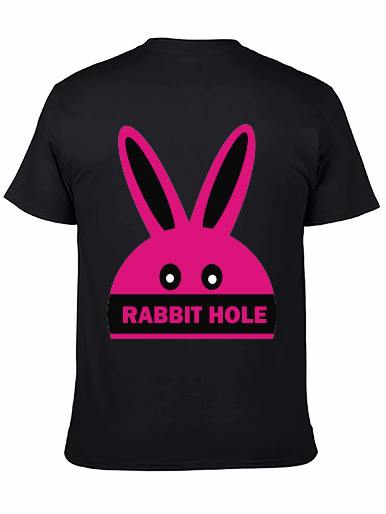Rabbit Hole Graphic Tee - Fun Novelty T-Shirt