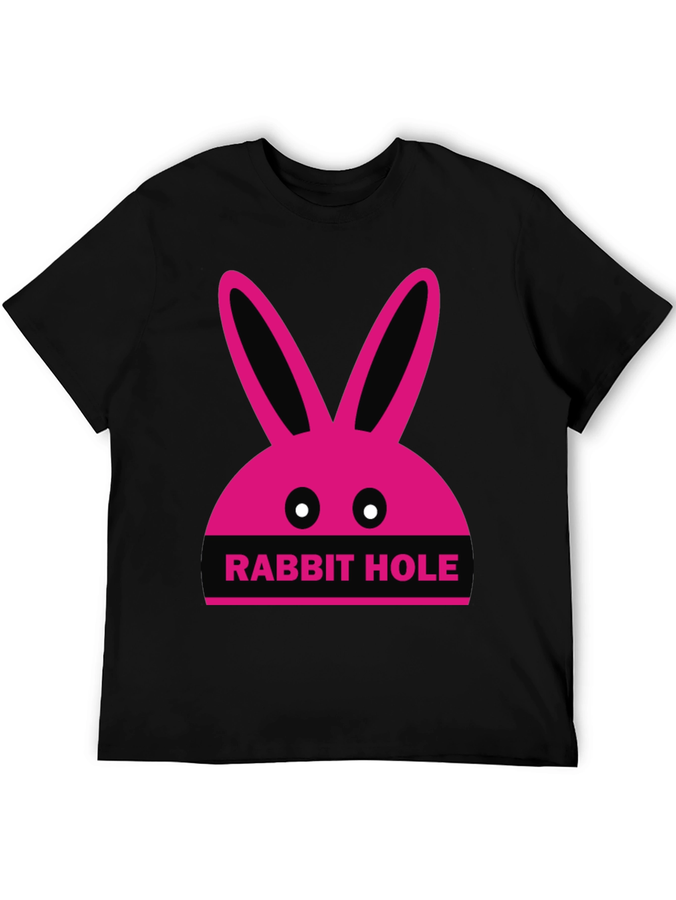 Rabbit Hole Graphic Tee - Fun Novelty T-Shirt