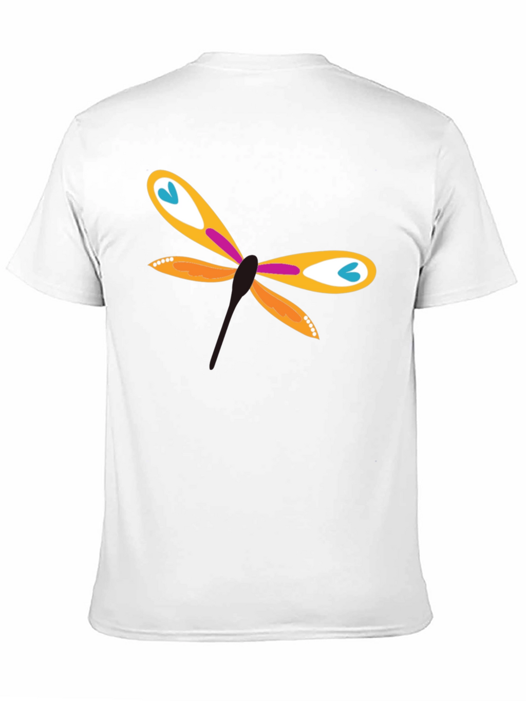 Dragonfly Graphic T-Shirt - Funky Casual Wear