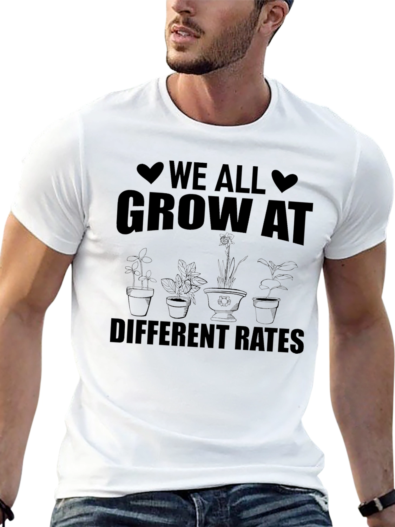 We All Grow At Different Rates T-Shirt