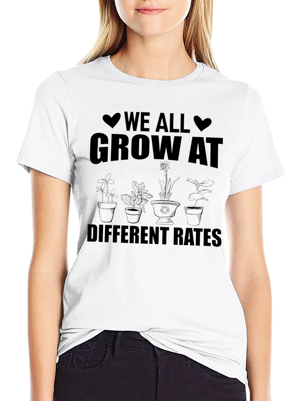 We All Grow At Different Rates T-Shirt