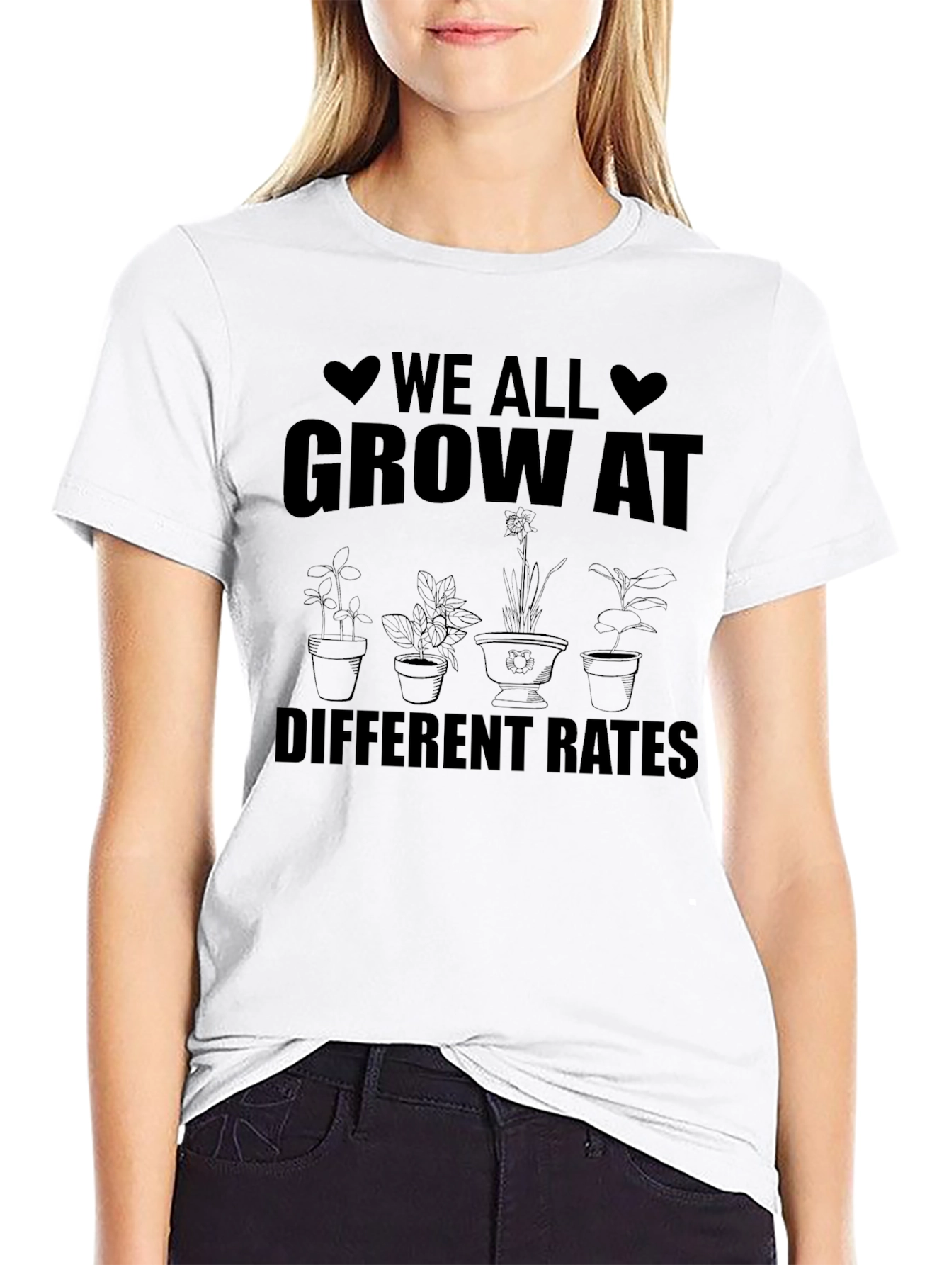 We All Grow At Different Rates T-Shirt