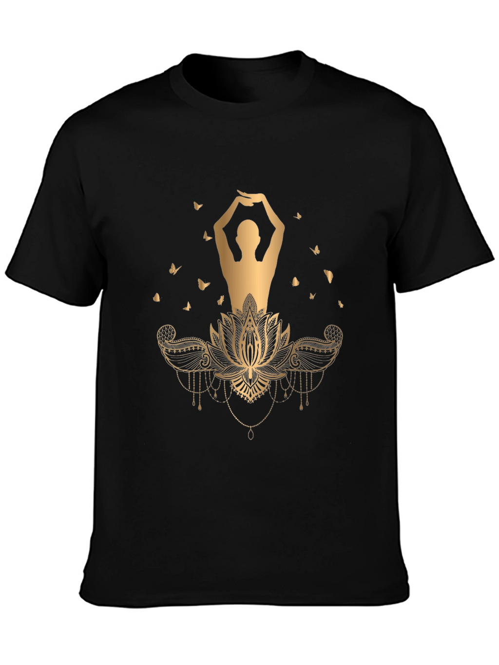 Lotus Pose Graphic T-Shirt