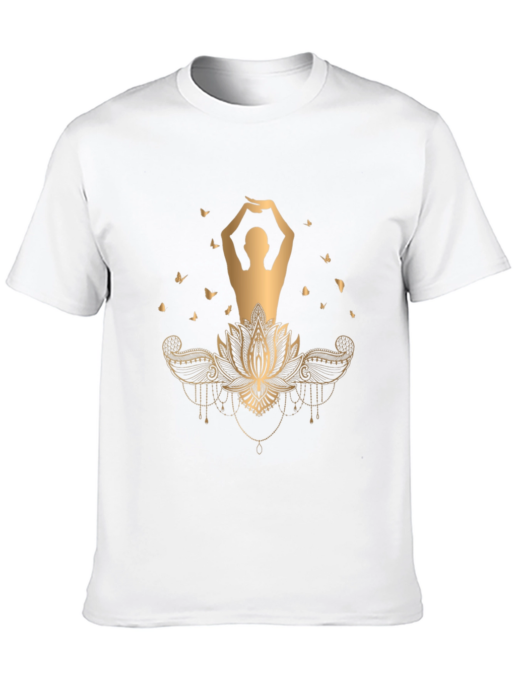 Lotus Pose Graphic T-Shirt