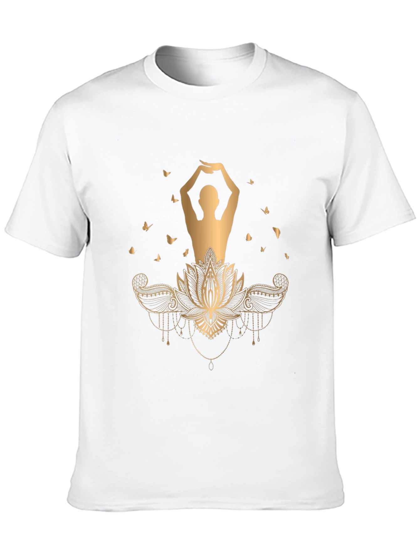 Lotus Pose Graphic T-Shirt