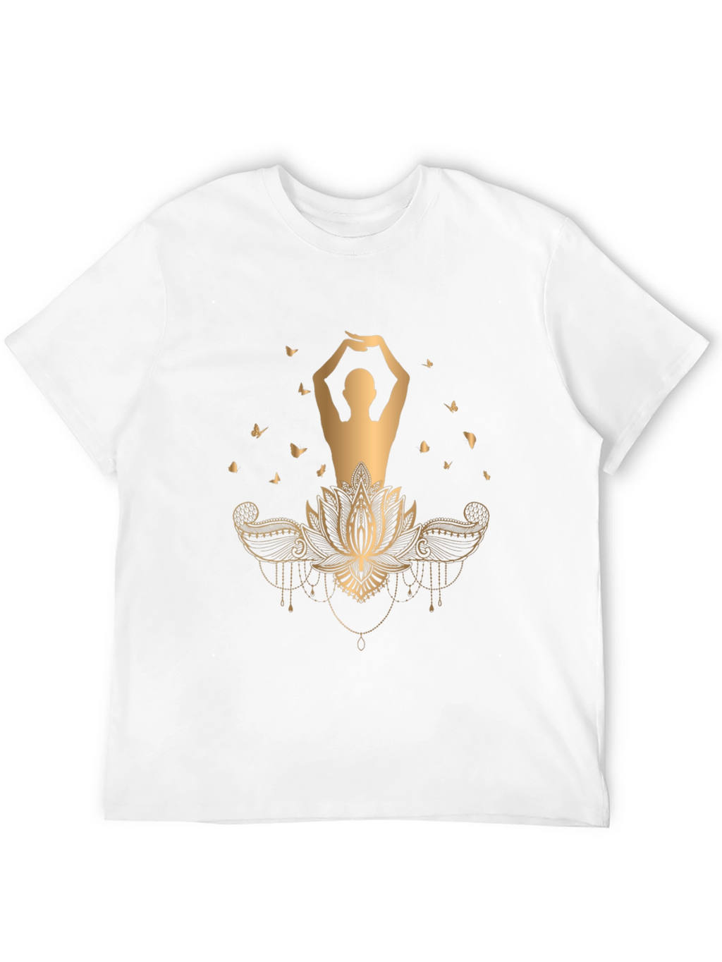 Lotus Pose Graphic T-Shirt