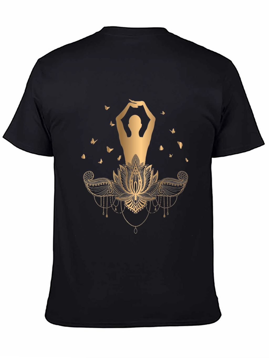 Lotus Pose Graphic T-Shirt