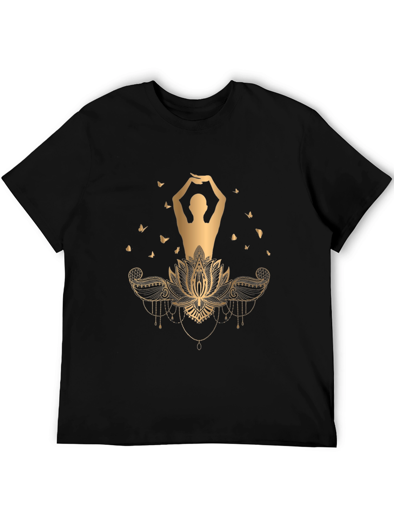 Lotus Pose Graphic T-Shirt