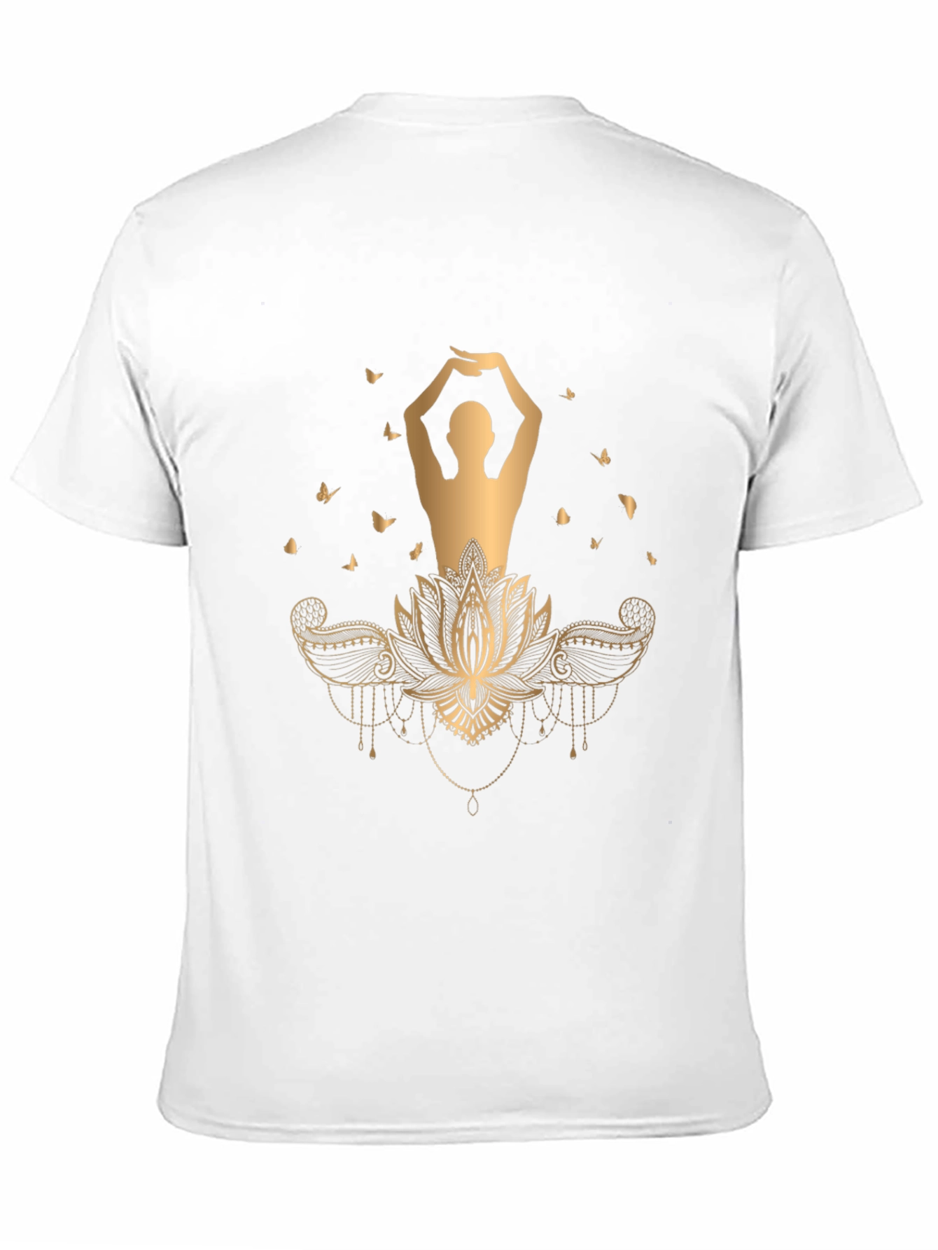 Lotus Pose Graphic T-Shirt