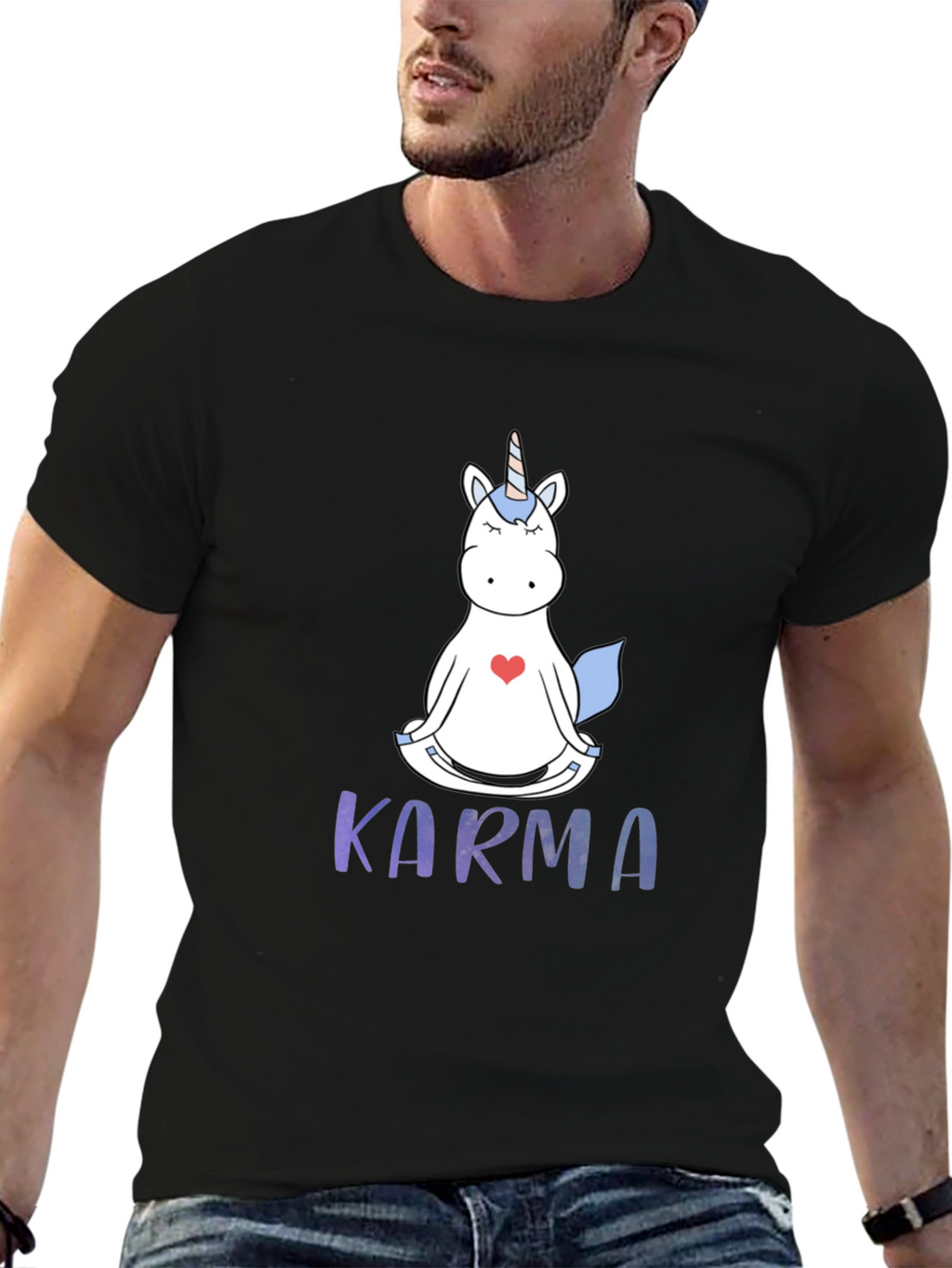 Unicorn Karma Graphic Tee