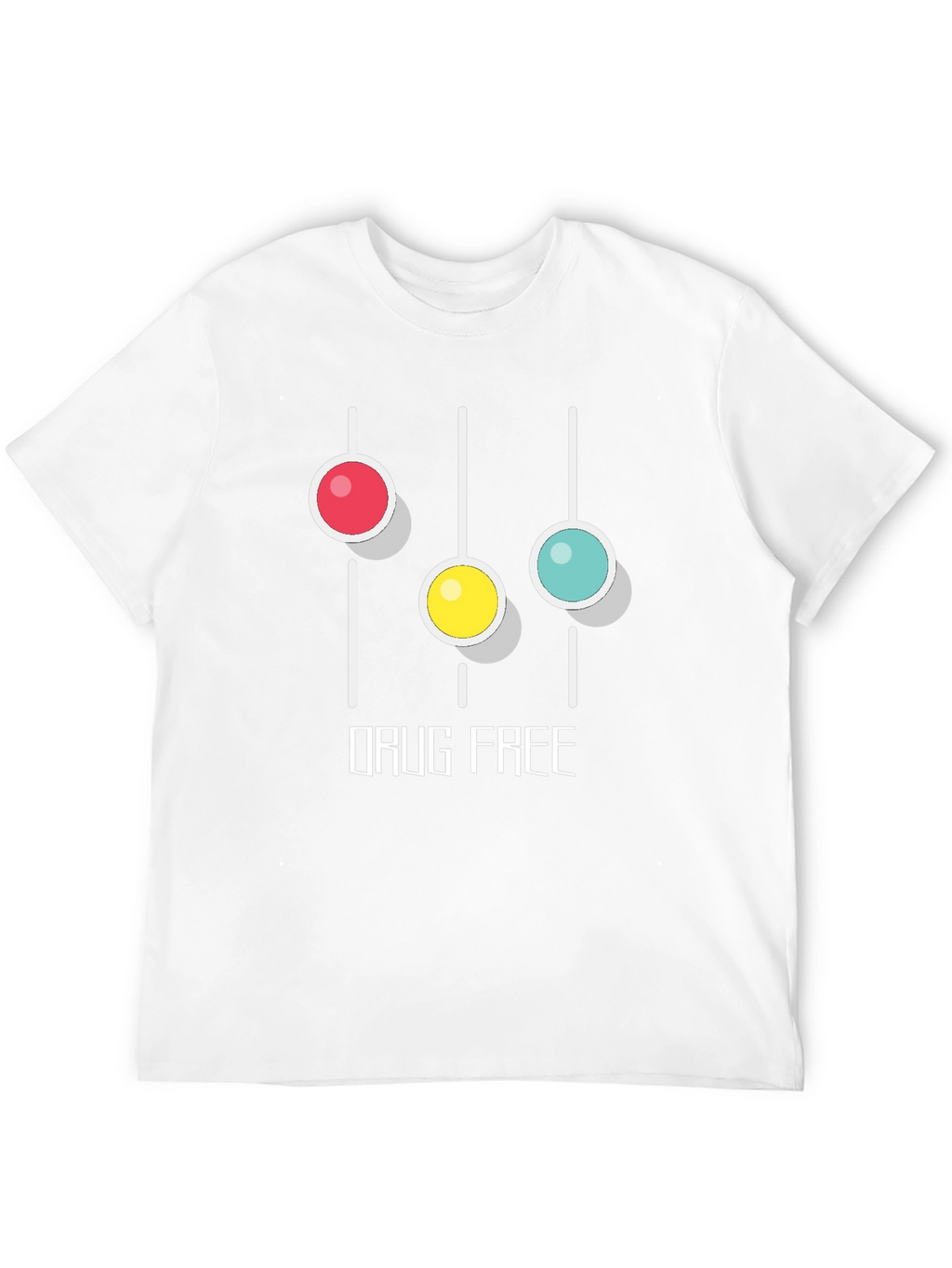 Drug Free Graphic T-Shirt
