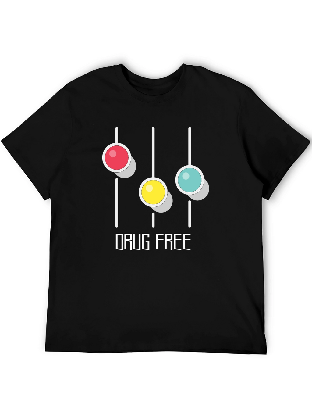 Drug Free Graphic T-Shirt