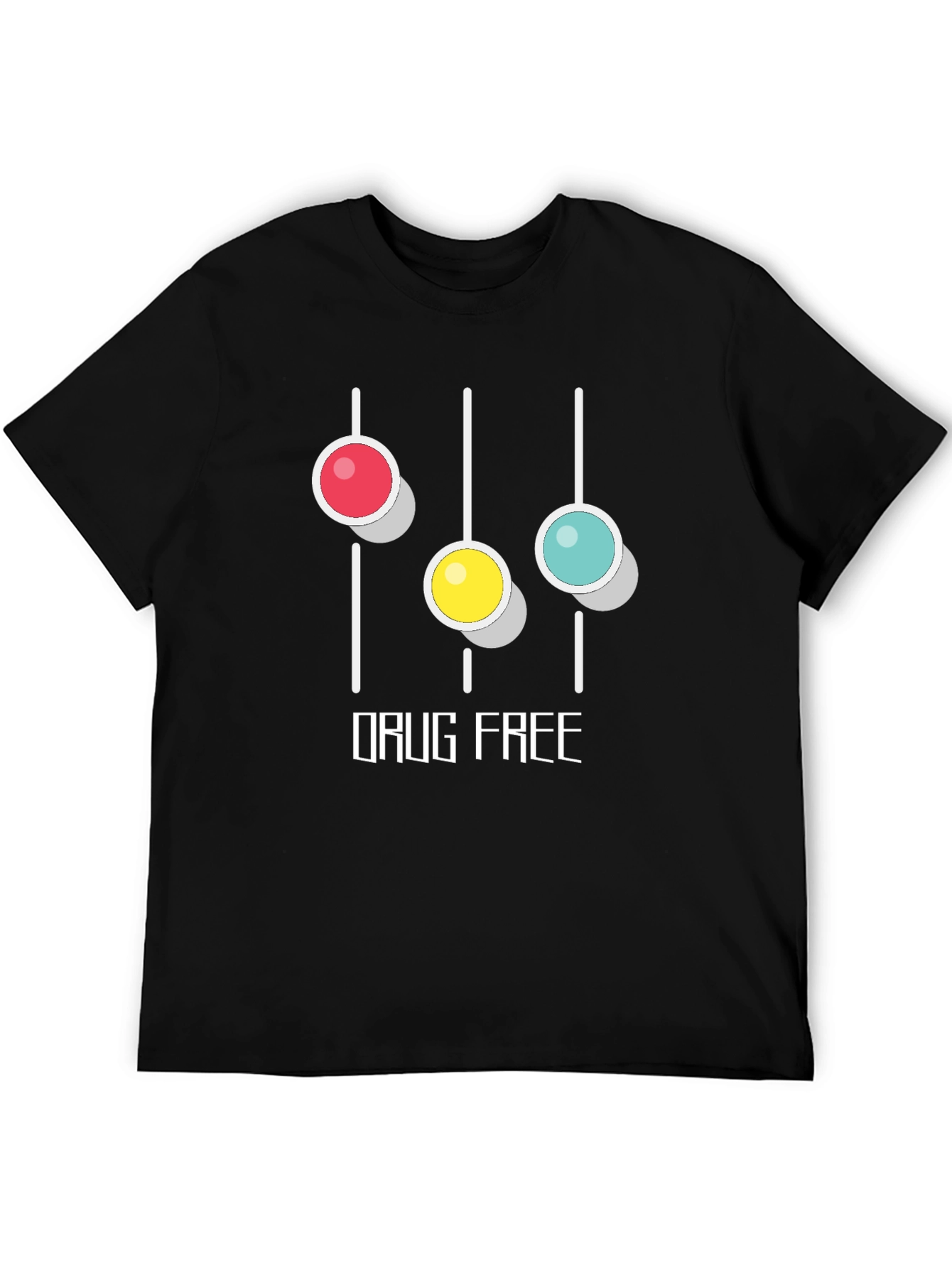Drug Free Graphic T-Shirt