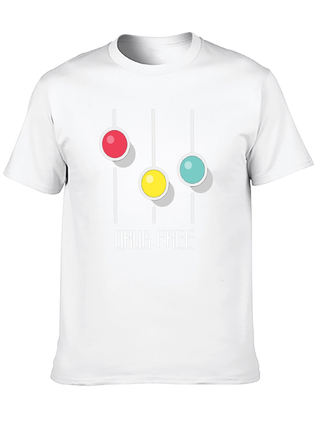 Drug Free Graphic T-Shirt