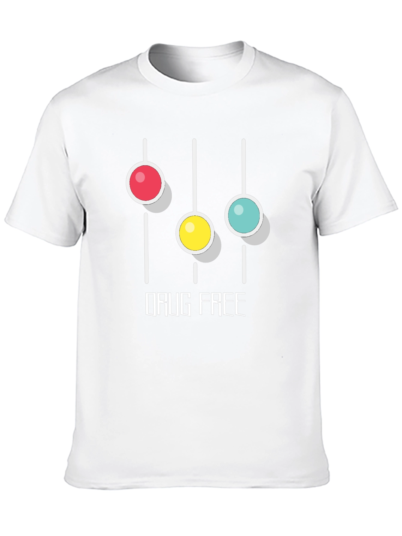 Drug Free Graphic T-Shirt