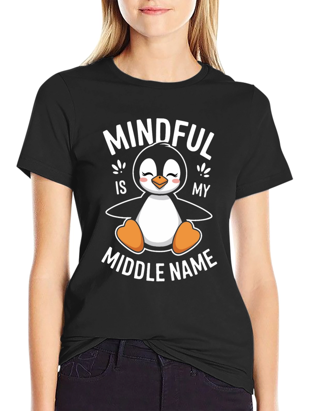 Mindful Penguin T-Shirt