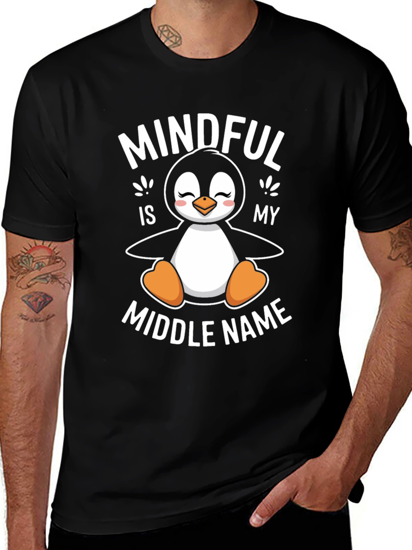 Mindful Penguin T-Shirt