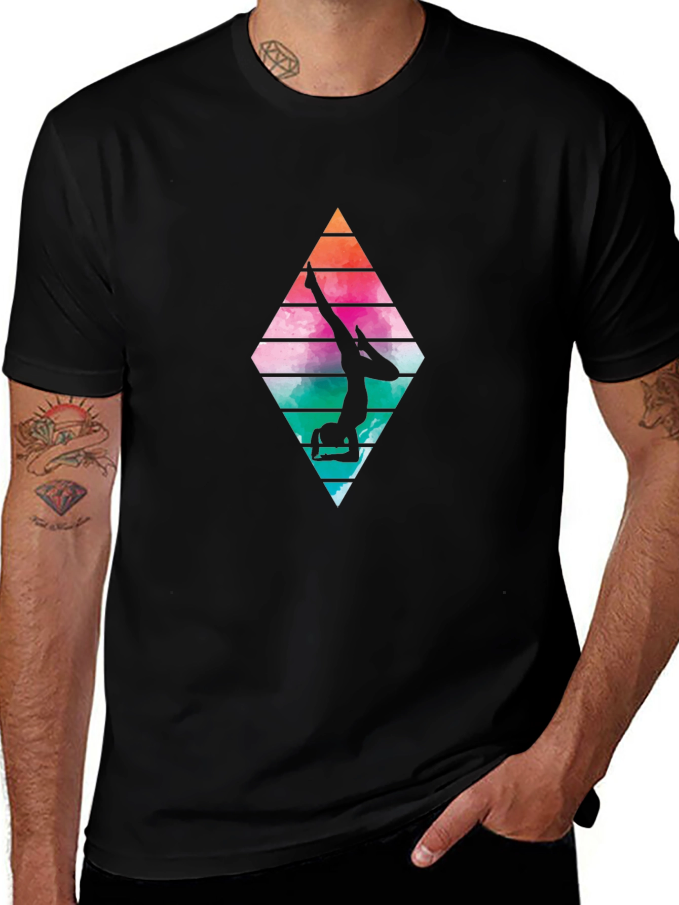 Gymnast Diamond Graphic Tee