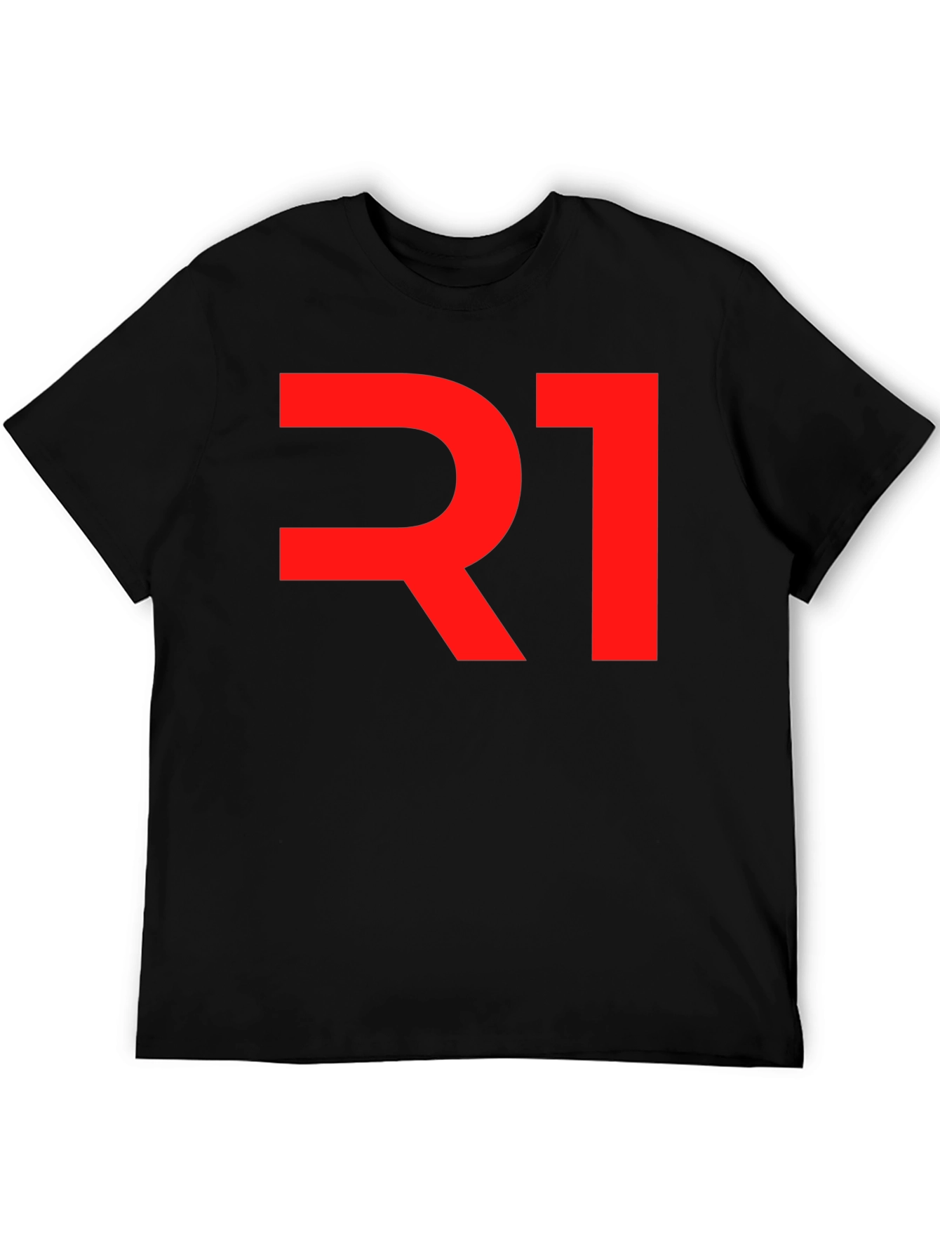 Bold R1 Graphic Tee - Mens Black T-Shirt