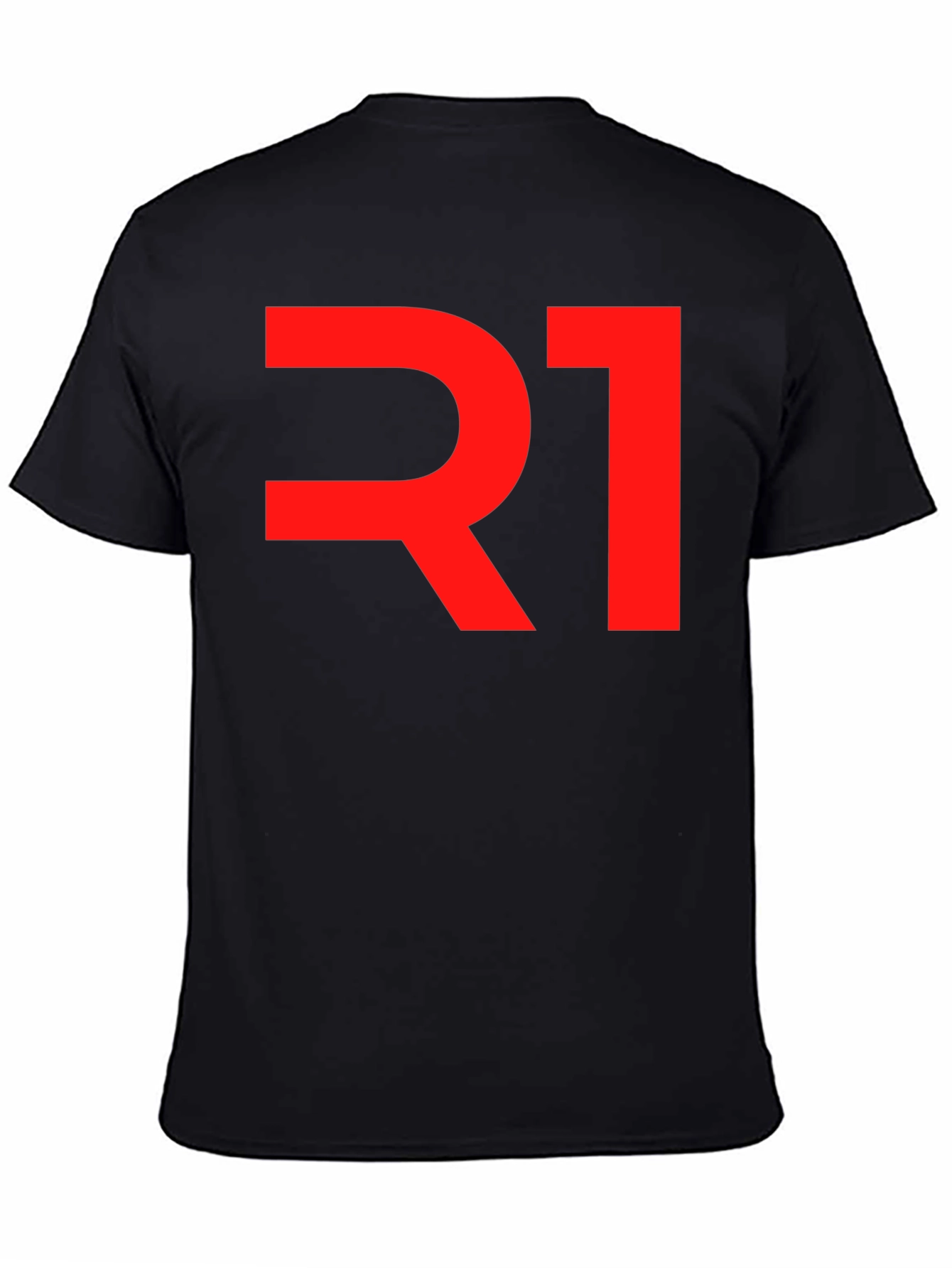 Bold R1 Graphic Tee - Mens Black T-Shirt
