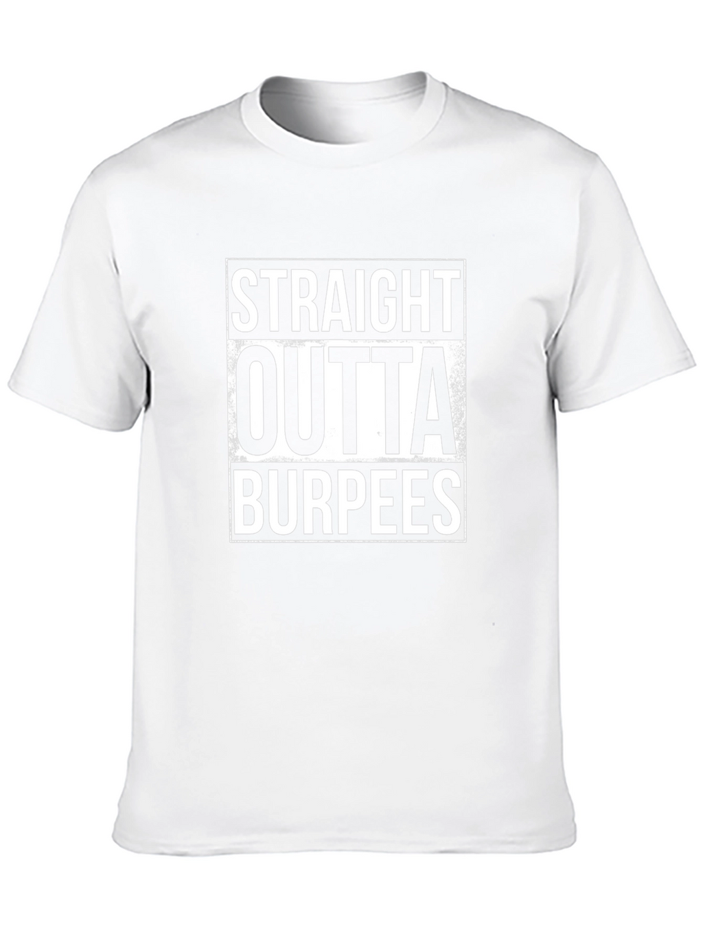 Straight Outta Burpees Black T-Shirt