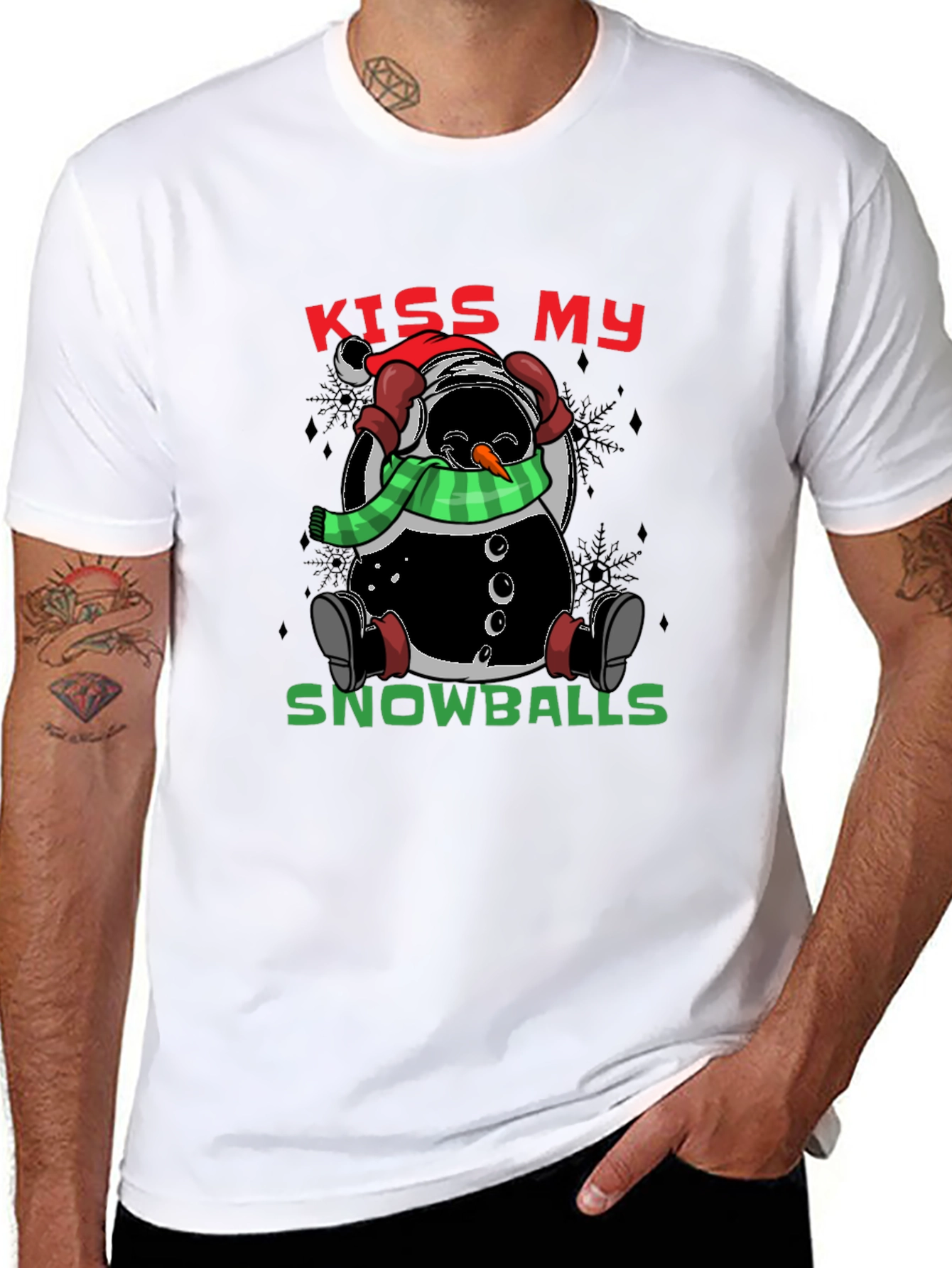 Kiss My Snowballs Graphic Tee