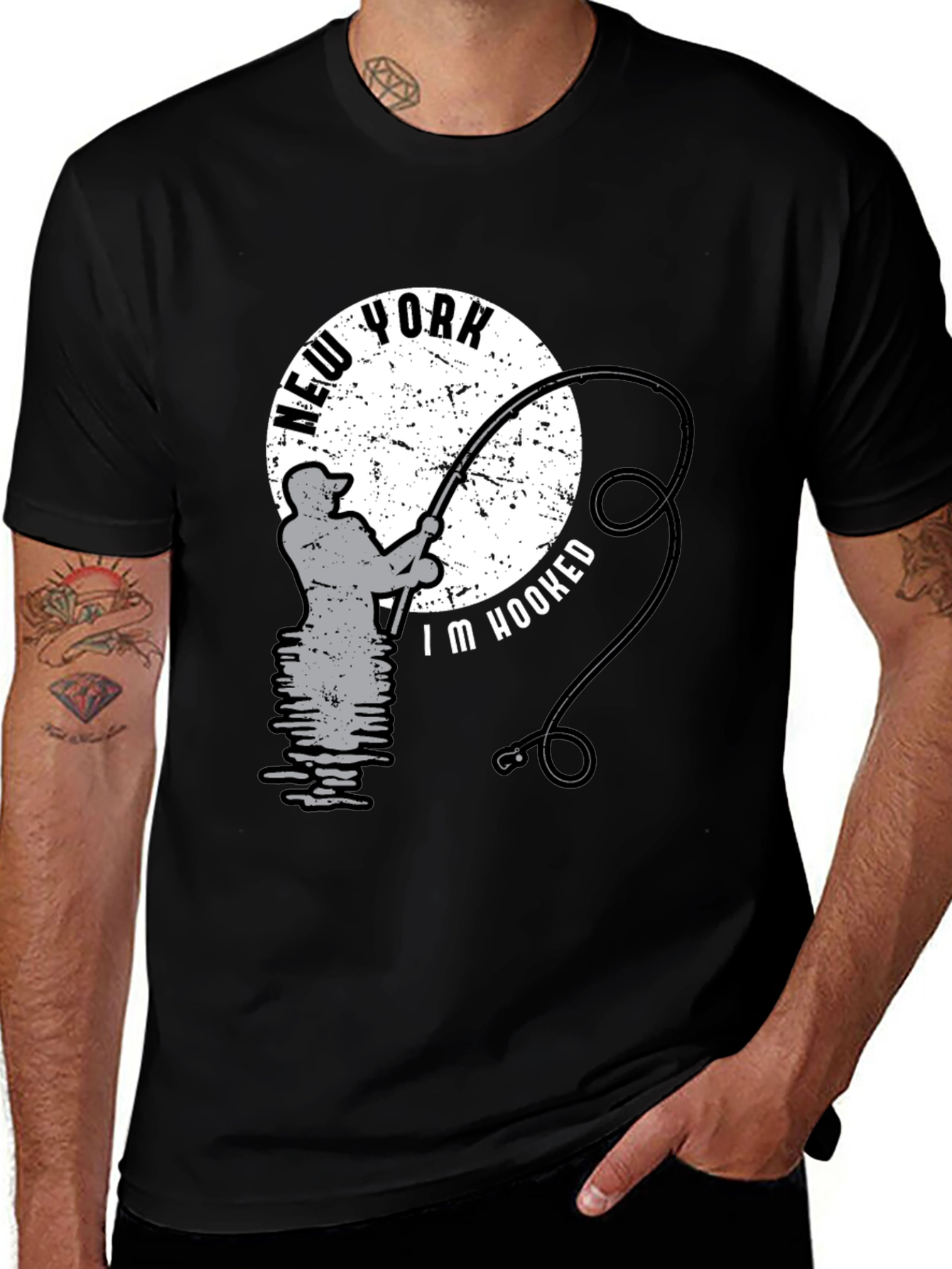 New York Fishing T-Shirt