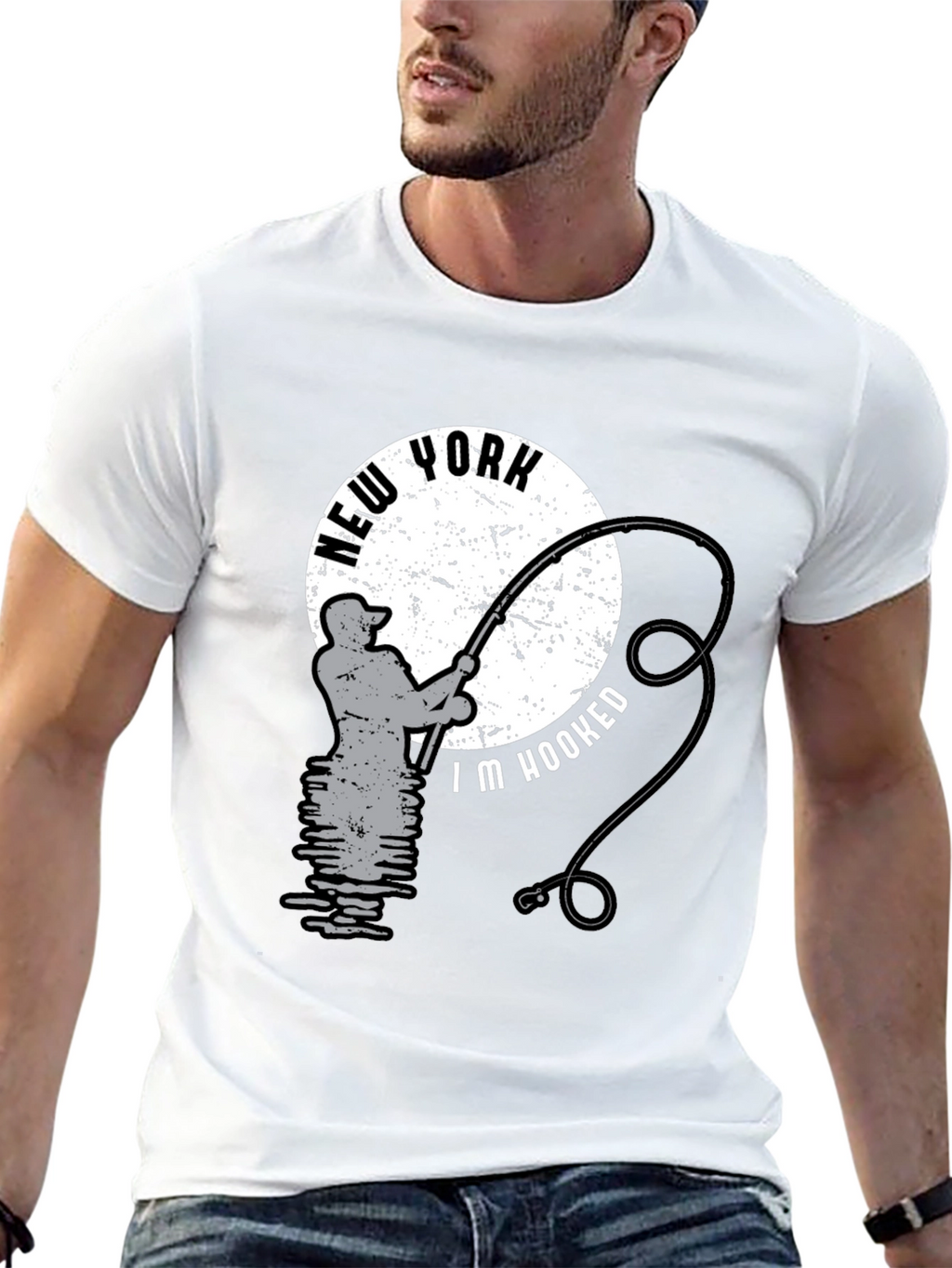 New York Fishing T-Shirt
