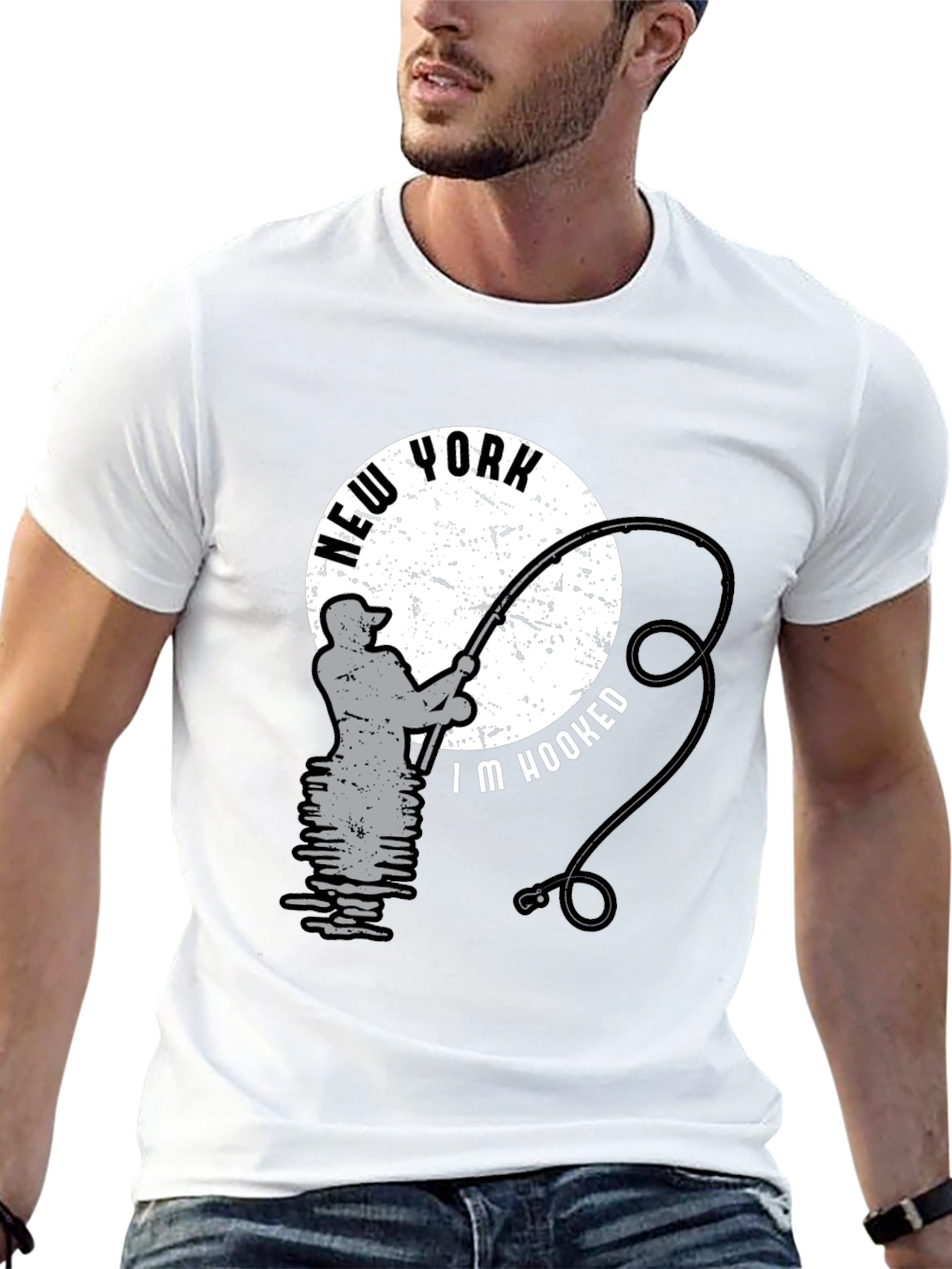 New York Fishing T-Shirt