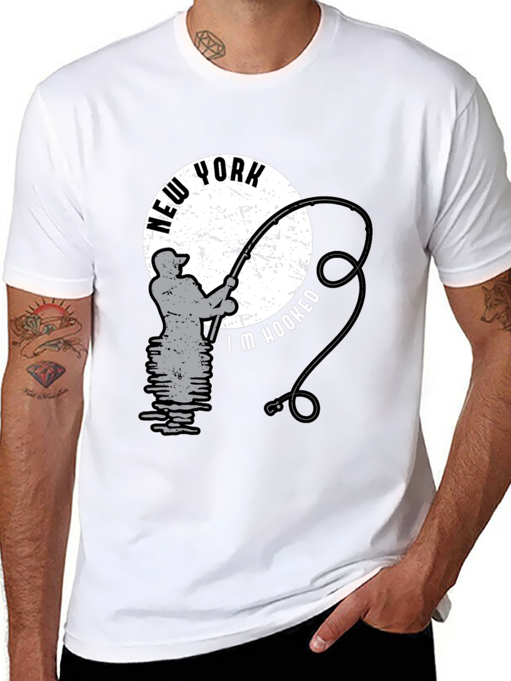 New York Fishing T-Shirt