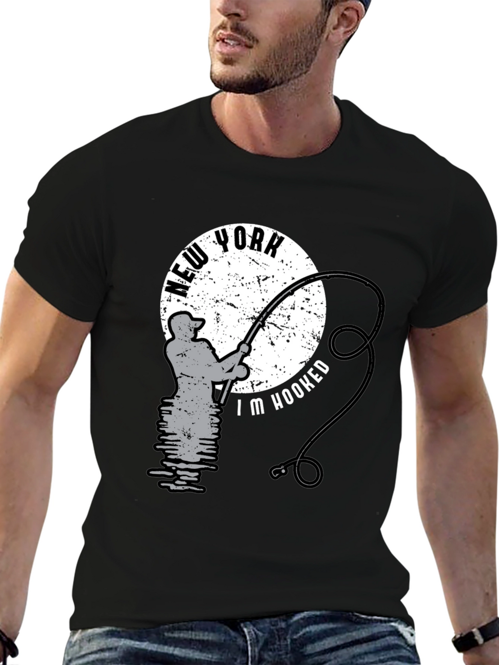 New York Fishing T-Shirt
