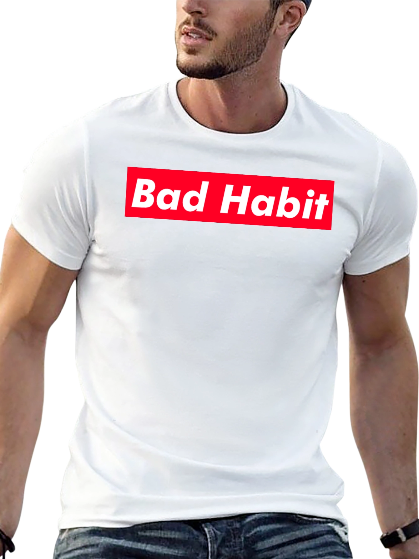 Bad Habit Graphic Tee - Trendy Streetwear