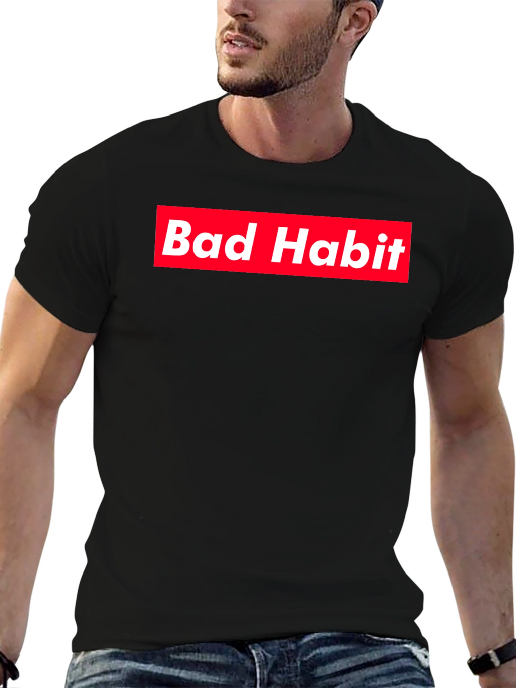 Bad Habit Graphic Tee - Trendy Streetwear