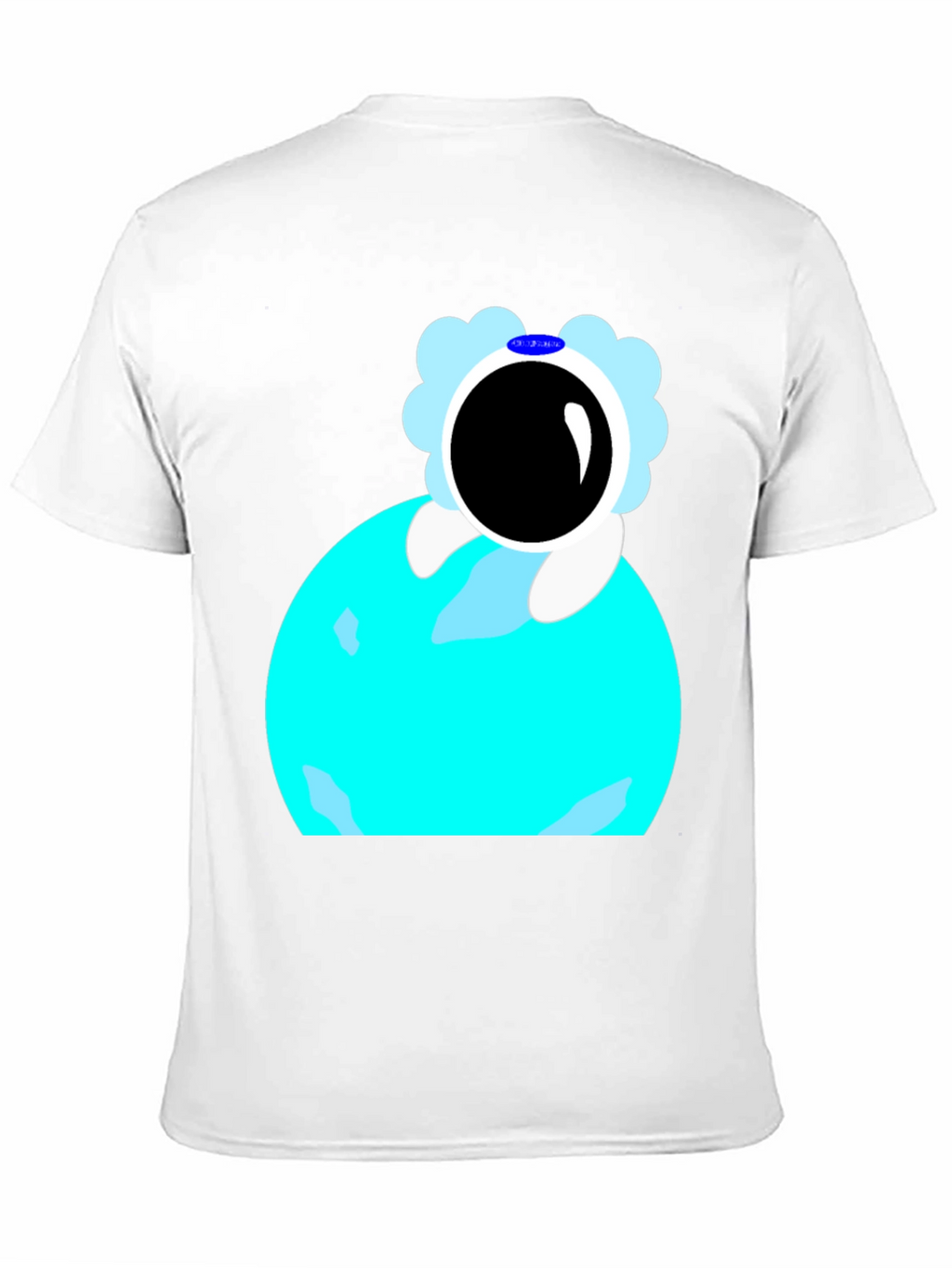 Astronaut on Planet Graphic T-Shirt