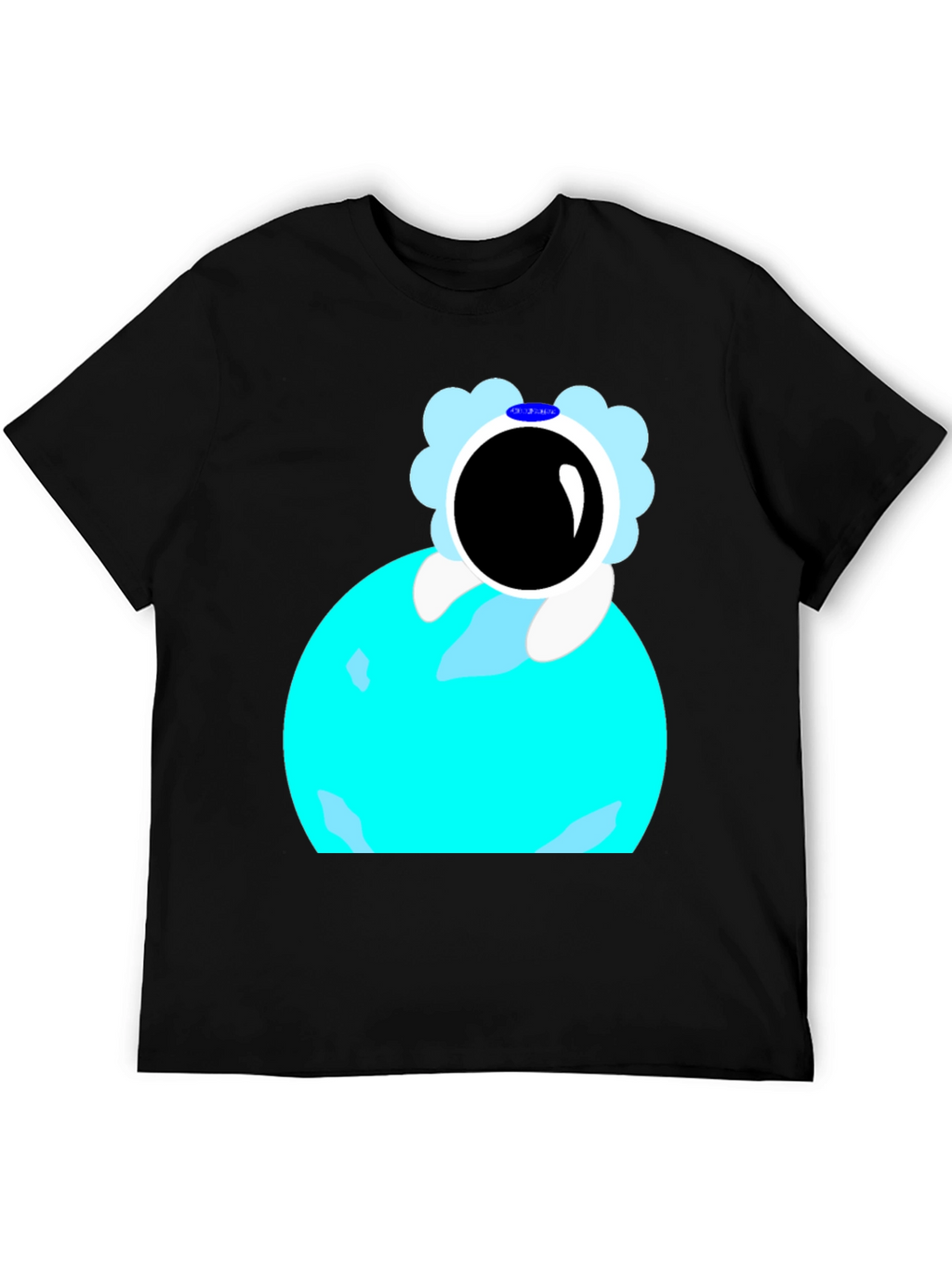 Astronaut on Planet Graphic T-Shirt