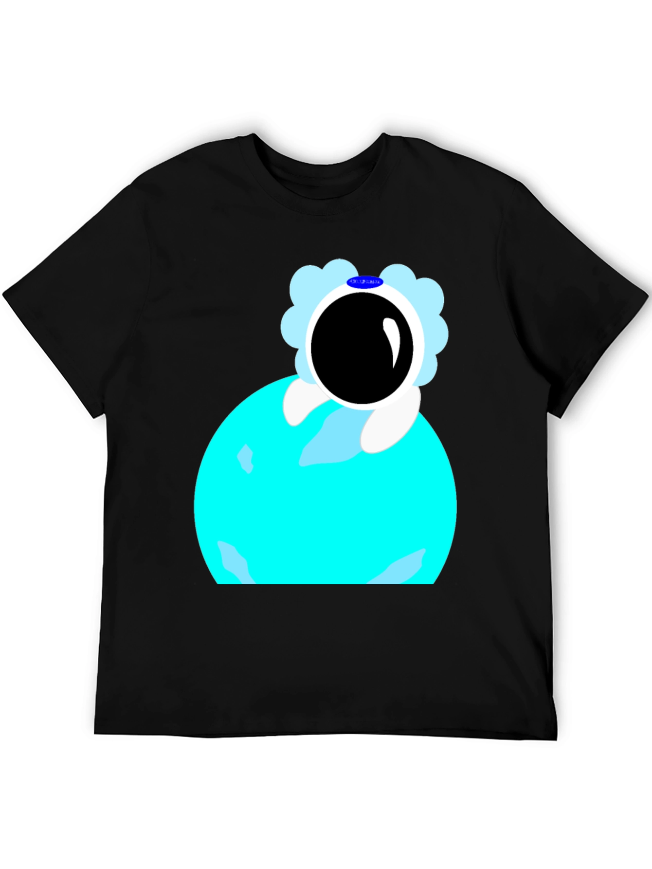 Astronaut on Planet Graphic T-Shirt