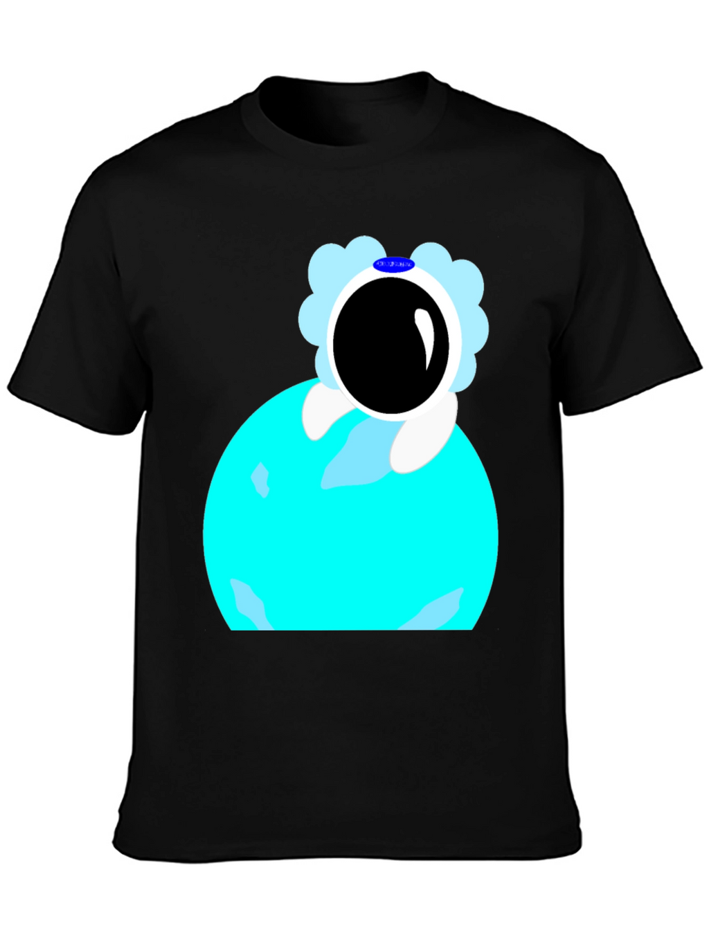 Astronaut on Planet Graphic T-Shirt