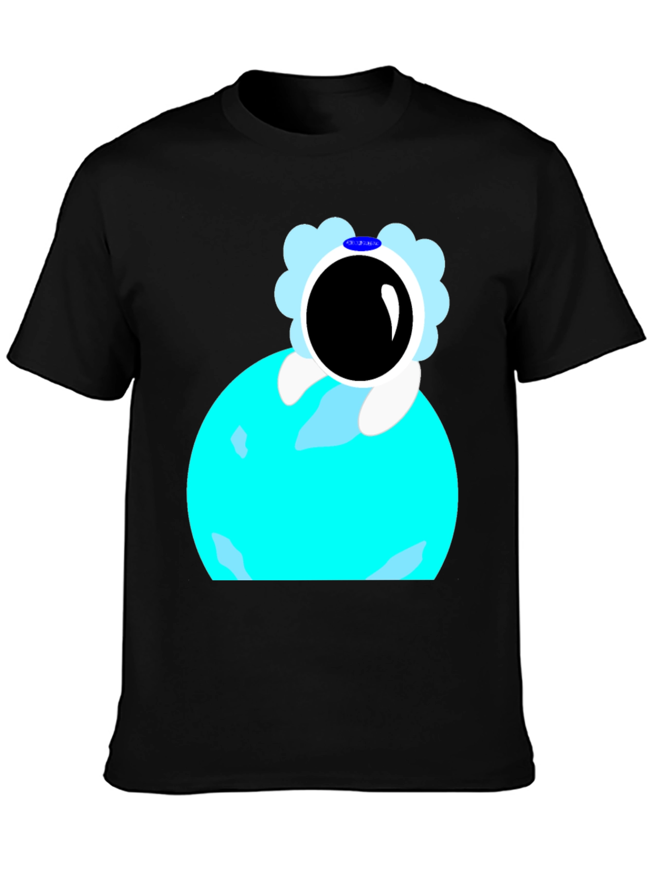 Astronaut on Planet Graphic T-Shirt