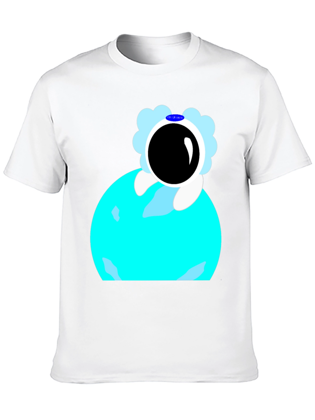 Astronaut on Planet Graphic T-Shirt