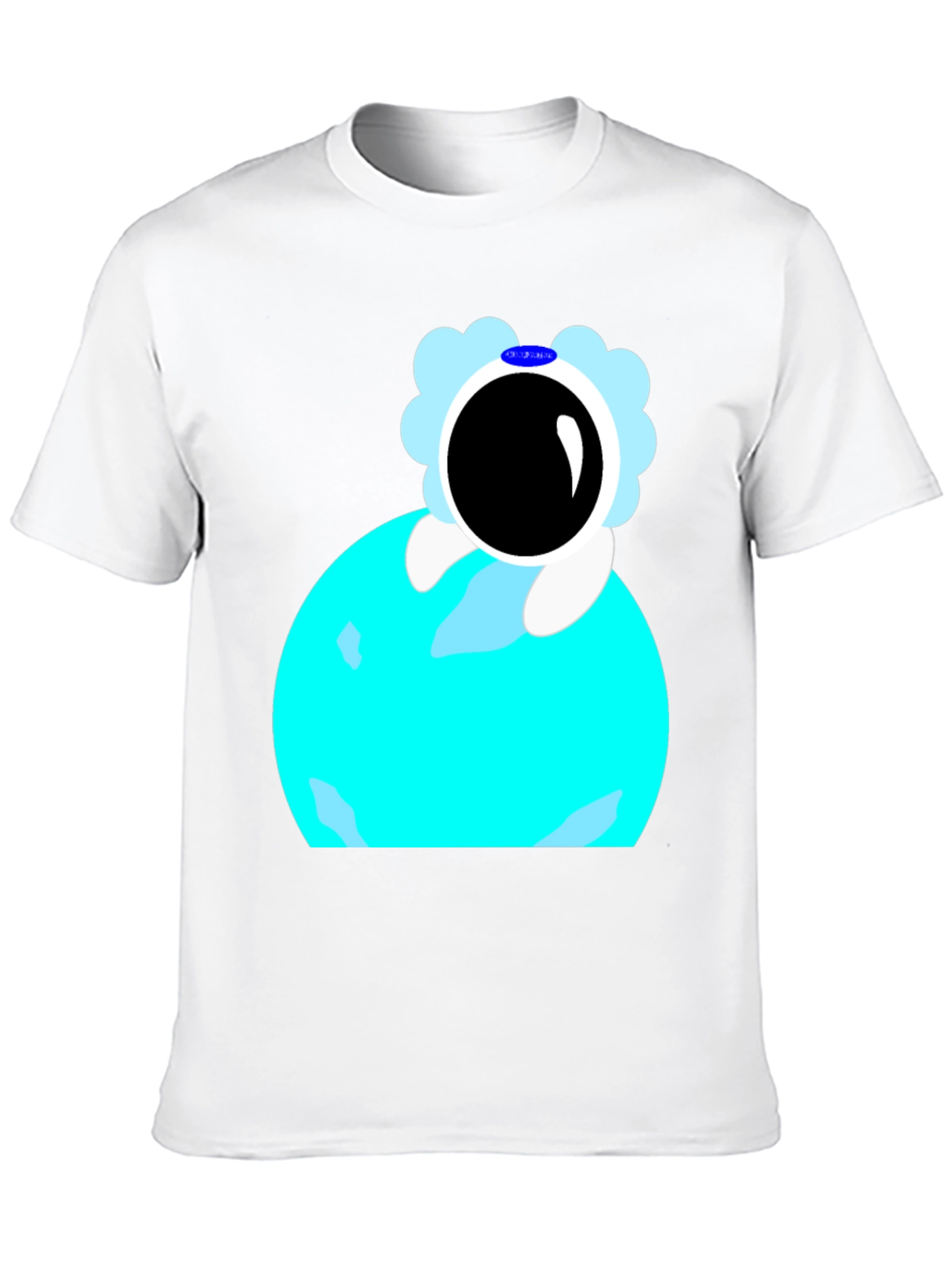 Astronaut on Planet Graphic T-Shirt