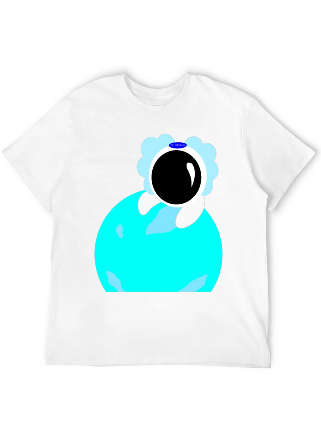 Astronaut on Planet Graphic T-Shirt