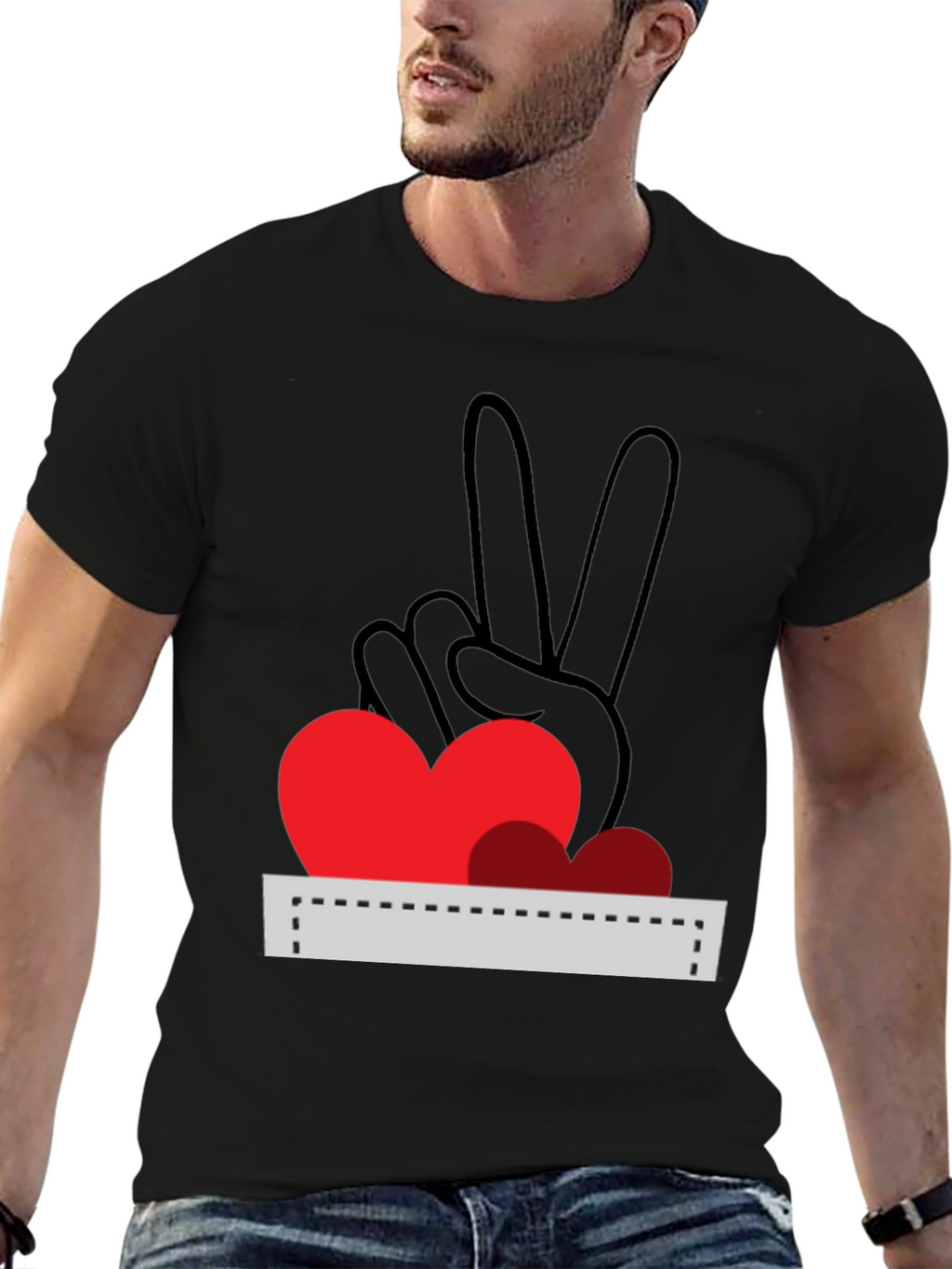 Peace & Love Graphic Tee
