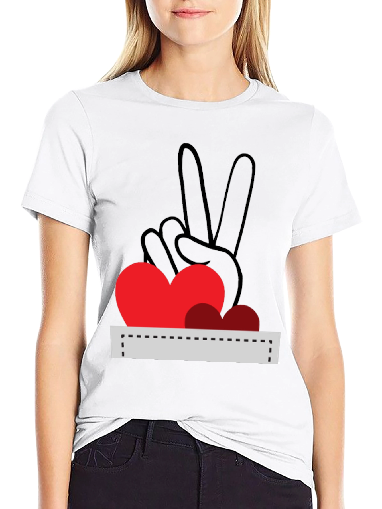 Peace & Love Graphic Tee