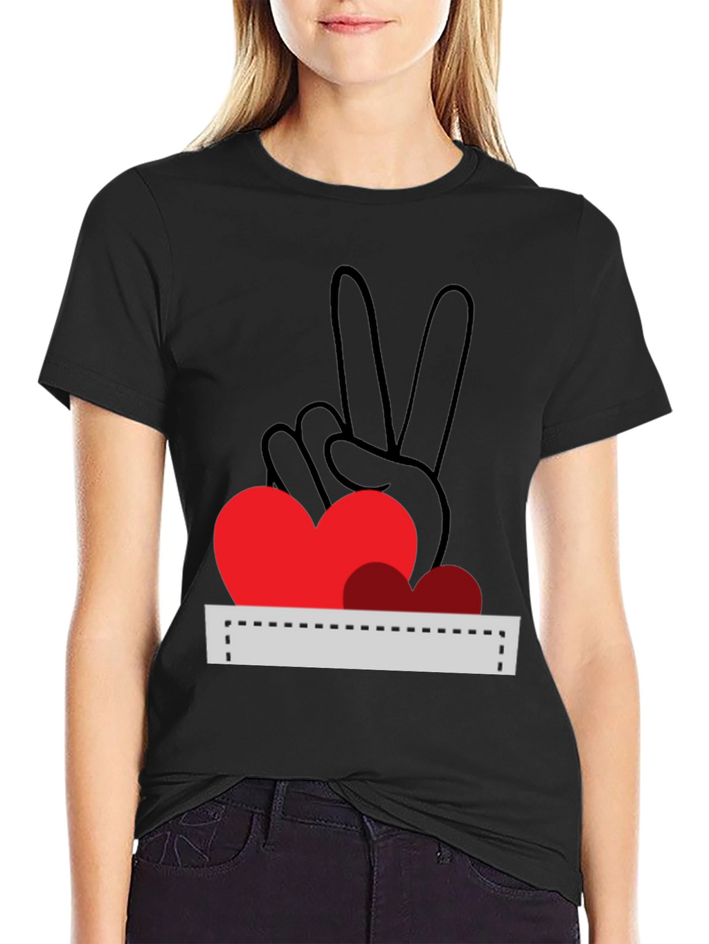 Peace & Love Graphic Tee